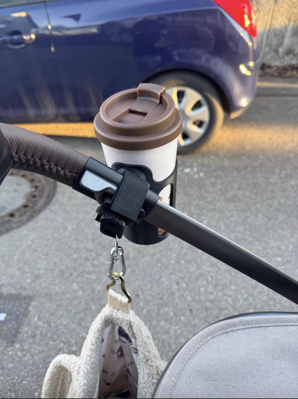Bottle Holder and Stroller Clips/Bag holder