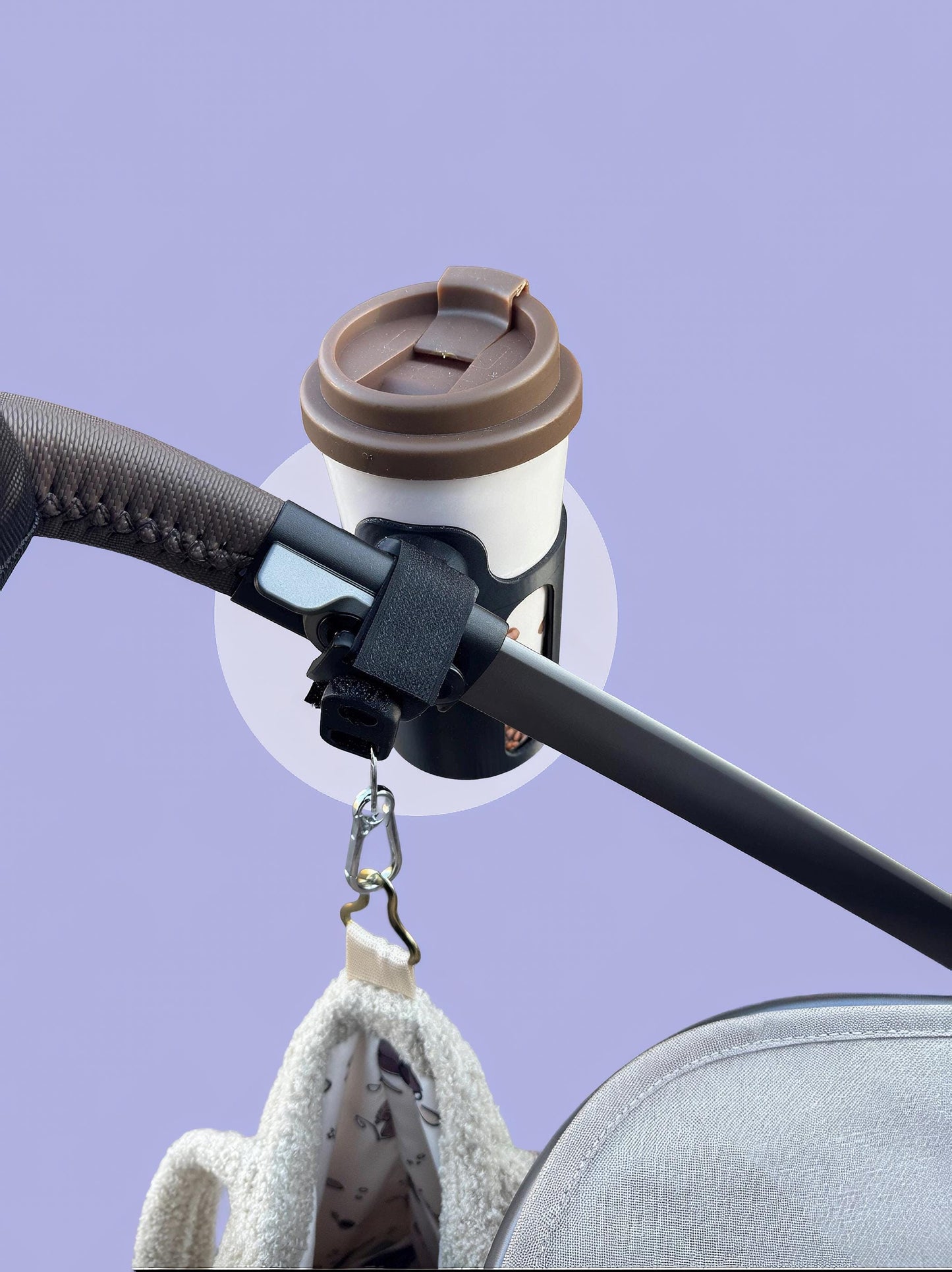 Bottle Holder and Stroller Clips/Bag holder