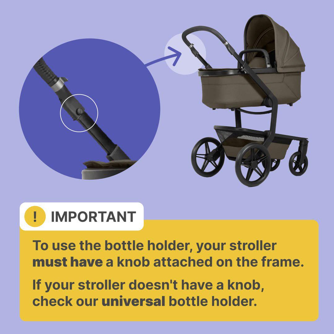 Bugaboo-compatible - Clip + Cup/Bottle Holder