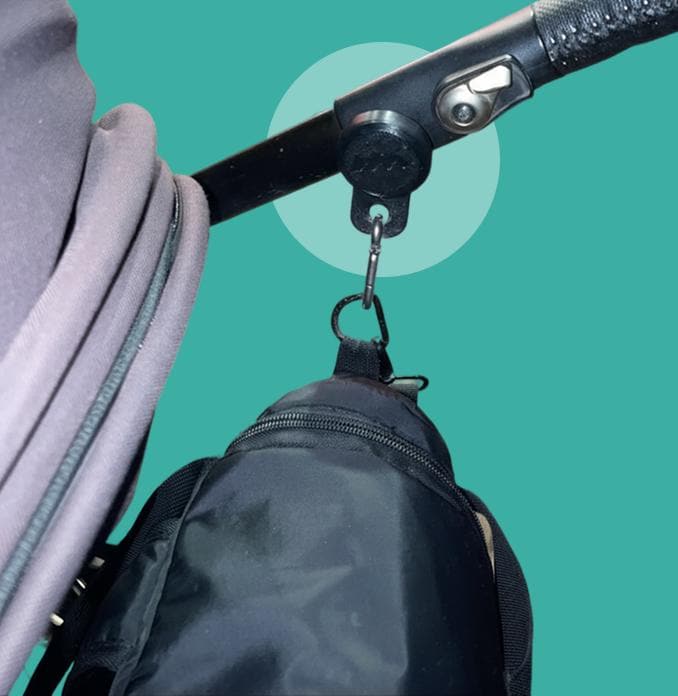 iCandy compatible Stroller Clips + Airtag holder